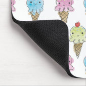 Tapis De Souris Mon traitement - Crème de glace (Coin)