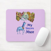 Tapis De Souris Mon Unicorn Muse (Avec souris)