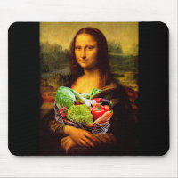 Mona Lisa aime les légumes