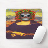 Tapis De Souris Mona Lisa cyborg (Avec souris)