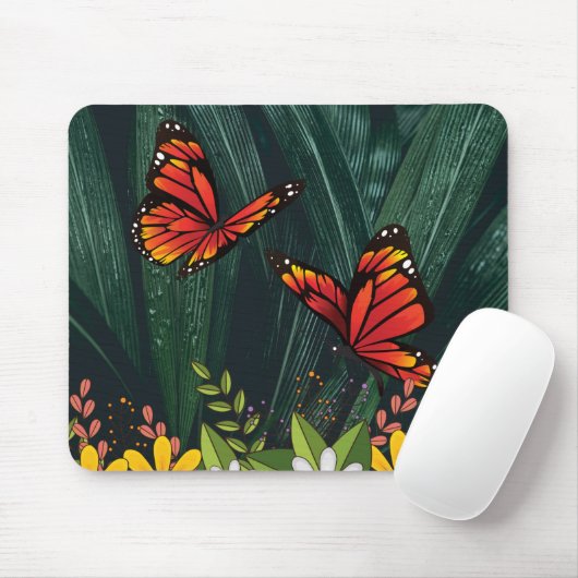Tapis De Souris Monarch Butterfly fév 6_21 (Avec souris)