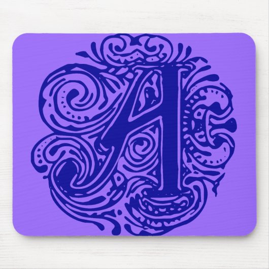 Tapis De Souris Monarchia bleu "A" (Devant)