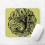 Tapis De Souris Monarchie "F" (Avec souris)