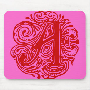 Tapis De Souris Monarchie Rouge "A"