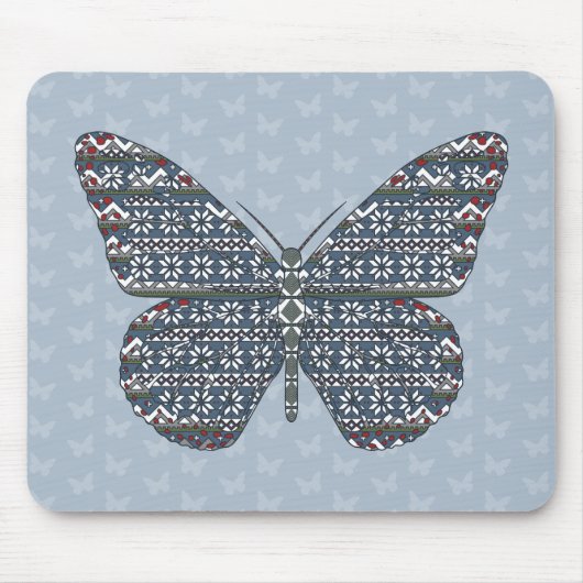 Tapis De Souris Monarque nordique Mousepad (Devant)