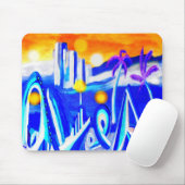 Tapis De Souris monde Alien (Avec souris)