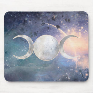 Tapis De Souris Monde céleste Triple Moon Goddess Moonstone