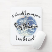 Tapis De Souris Monde dalmate 2 (Avec souris)