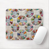 Tapis De Souris Monde de courtepointes -One (Avec souris)