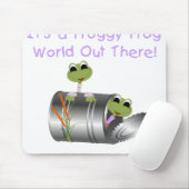 Tapis De Souris Monde de grenouille de Froggy (Avec souris)
