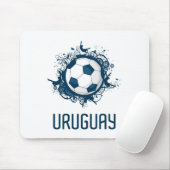 Tapis De Souris Monde de l'Uruguay (Avec souris)