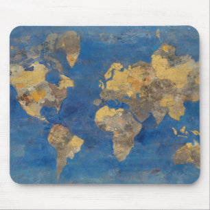 Tapis De Souris Monde d'or