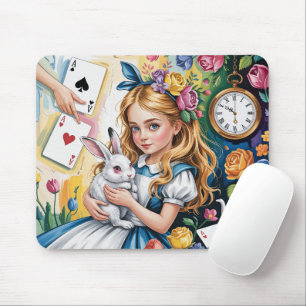 Tapis De Souris Monde merveilleux fantaisiste mignon