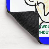 Tapis De Souris Monde nerd Mousepad (Coin)