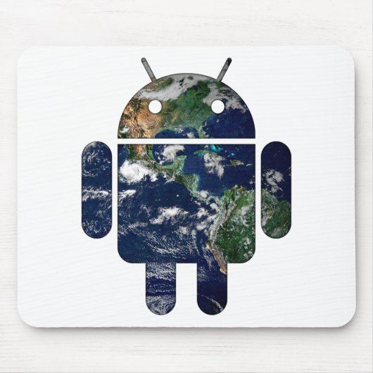 Tapis De Souris Monde ouvert (Devant)