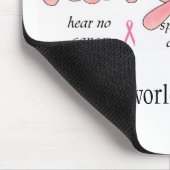 Tapis De Souris Monde sans Cancer Mousepad (Coin)