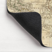 Tapis De Souris Monde sur la projection de Mercator (Coin)