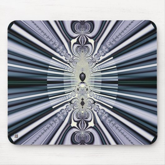 Tapis De Souris Monde Violet (Devant)