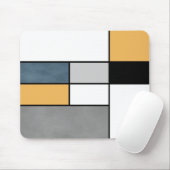 Tapis De Souris Mondrian inspiré (Avec souris)