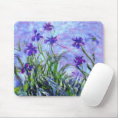 Tapis De Souris Monet Lilac Irises (Avec souris)