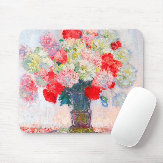 Tapis De Souris Monet Peonies (Avec souris)