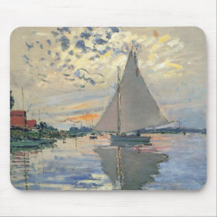 Tapis De Souris Monet Sailboat