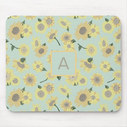 Tapis De Souris Mongram de Yellow (Devant)