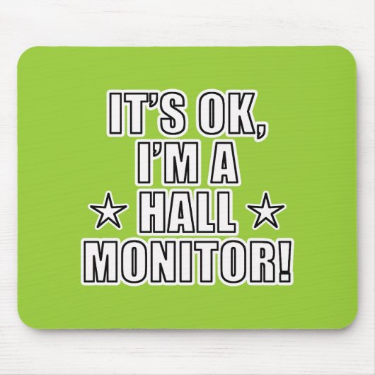 Tapis De Souris Moniteur de Hall (Devant)