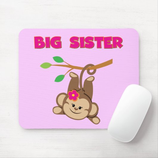 Tapis De Souris Monkey Big Sister (Avec souris)