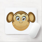 Tapis De Souris monkey emoji (Avec souris)