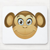 Tapis De Souris monkey emoji (Devant)