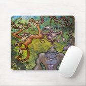 Tapis De Souris Monkey Fun (Avec souris)