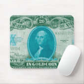 Tapis De Souris Monnaie moderne V (Avec souris)