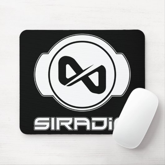 Tapis De Souris Monochrome Mousepad de SI (Avec souris)