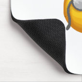 Tapis De Souris monocle émoji (Coin)