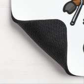 Tapis De Souris Monocycle d'orignal | choisir la couleur arrière - (Coin)