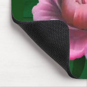 Tapis De Souris Monogram Dk Green Rose Flower (Coin)
