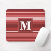 Tapis De Souris Monogram red stripes (Avec souris)