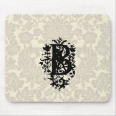 Tapis De Souris Monogramme baroque "B" (Devant)