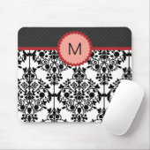 Tapis De Souris Monogramme chic Mousepad (Avec souris)