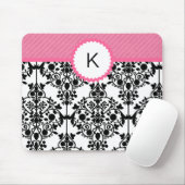 Tapis De Souris Monogramme chic Mousepad (Avec souris)