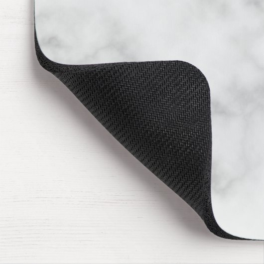 Tapis De Souris Monogramme classique personnalisé et apparence en  (Coin)