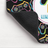 Tapis De Souris Monogramme de jeu vidéo pour adolescents gamers (Coin)