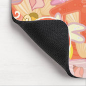 Tapis De Souris Monogramme en pastel des créatures | de mer (Coin)