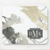 Tapis De Souris Monogramme | Momentum monochrome (Devant)