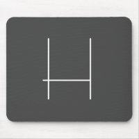Monogramme Nom propre Initiale moderne minimaliste