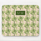 Tapis De Souris Monogramme | Oasis intérieure | Motif Palm Tree (Devant)