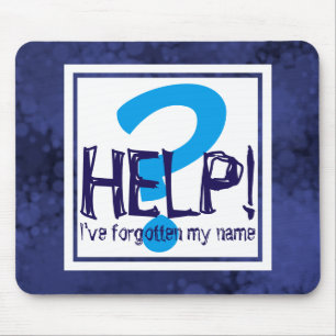 Tapis De Souris Monogramme parodique