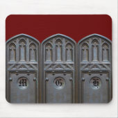 Tapis De Souris Monogramme personnalisé en arc gothique Tudor en b (Devant)