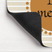 Tapis De Souris Monogramme Yellow Gold strié Cercle (Coin)